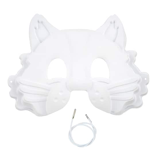 24 Pack: Cat Paper Mache Mask by Creatology™